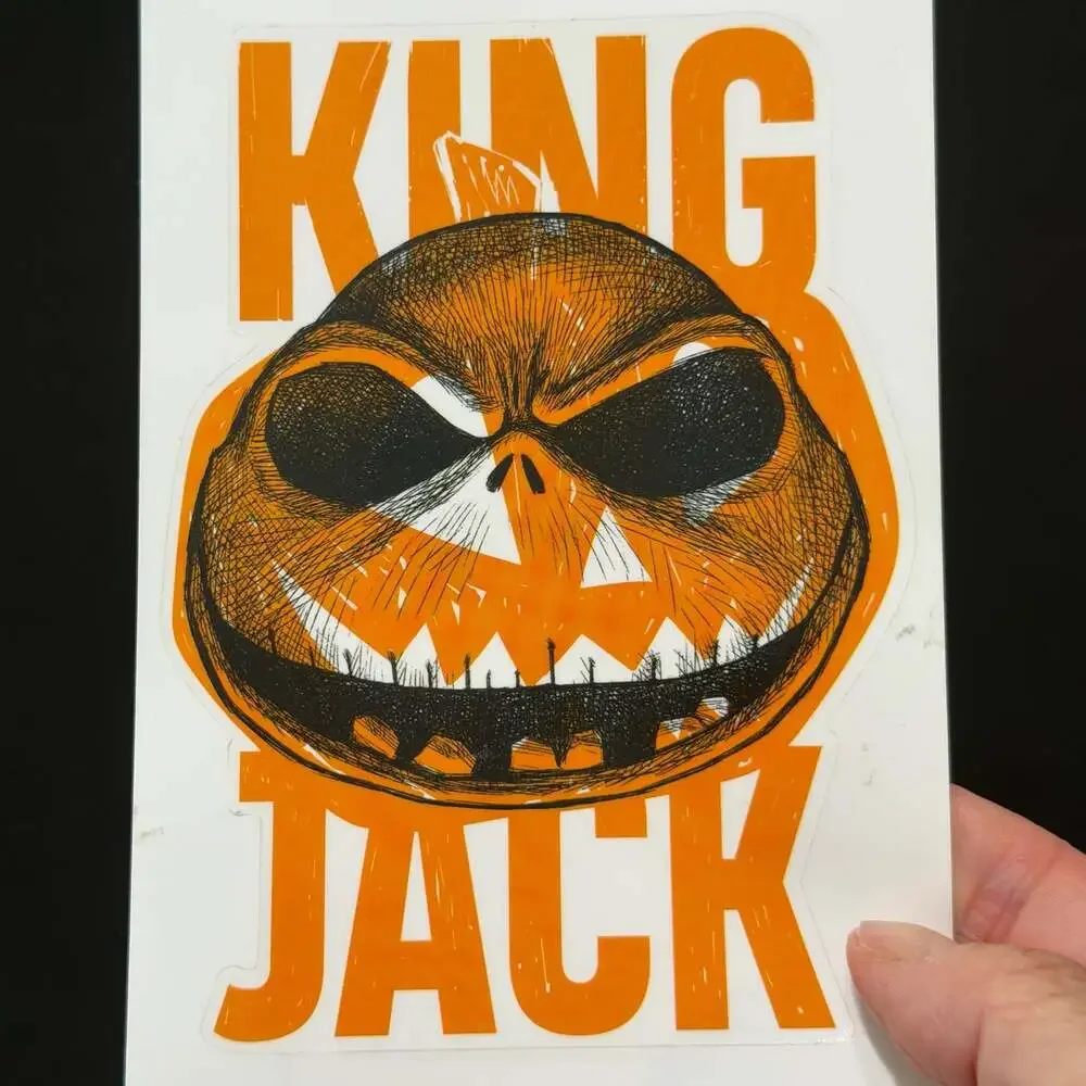 Trends Intl. The Nightmare Before Christmas Roomscapes King Jack Decal Sticker